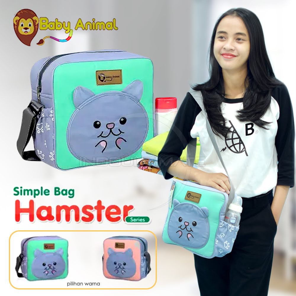 Tas Popok Bayi BY-1101 Tas Diaper Bayi BABY SCOTS (Size SMALL) Diaper Bag Tas Perlengkapan Bayi