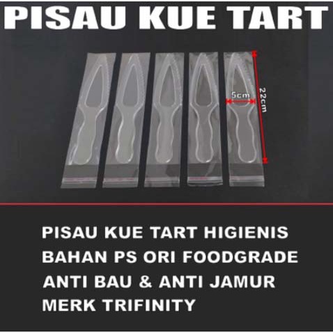 PISAU KUE TART / MARTABAK /CAKE ULTAH ULANG TAHUN /BOLU /BROWNIES DARI BAHAN PLASTIK BENING TEBAL