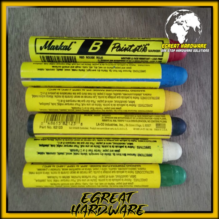 

(TERLARIS) Paintstik Marker Solid Marker Paintsik MARKAL B-TYPE Crayon Marking