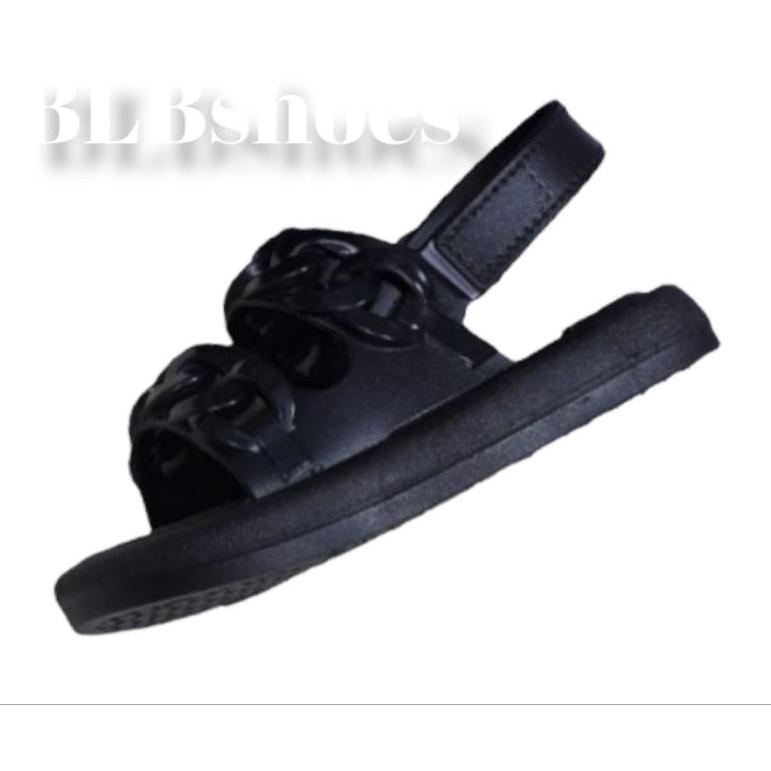 Sandal anak perempuan ban 2 motif rantai sandal jelly anakkekinian ▫ RO.95964