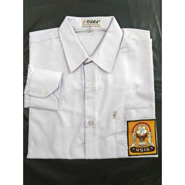 Baju putih oxford SMP & SMA Tangan panjang