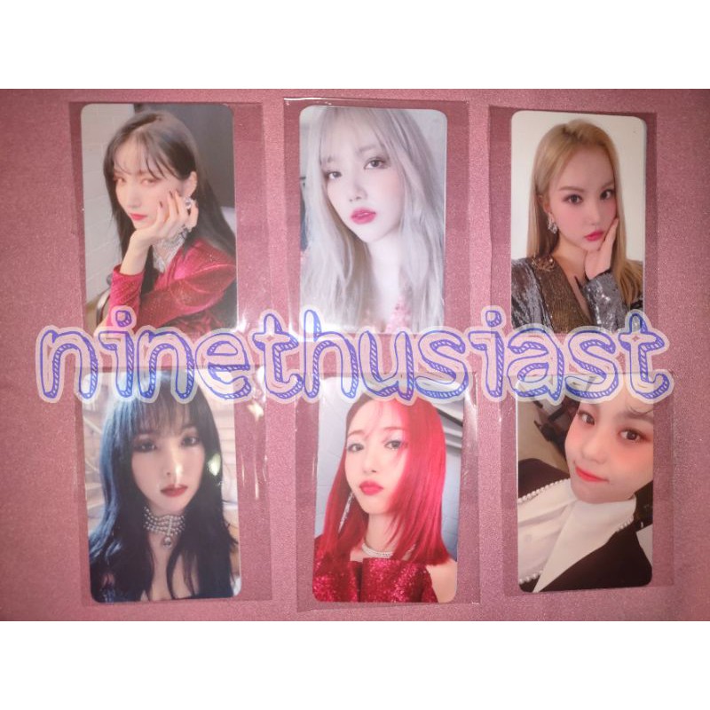 PHOTOCARD / PC GFRIEND BENEFIT KTOWN - SONG OF THE SIRENS / PC GFRIEND APPLE