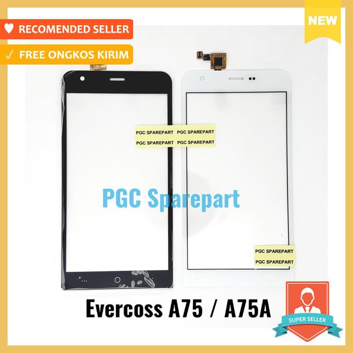 Spare Part Handphone Original Touchscreen Evercoss A75 A75a Layar Sentuh Cross Evercross Shopee Indonesia