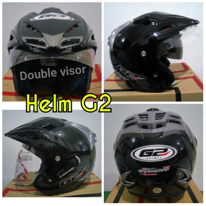 Helm G2 Exterminator / Helm Half Face / Helm Murah Termurah