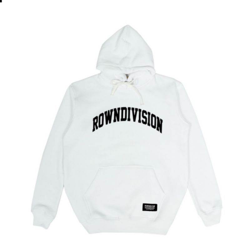 Rowndvsn Hoodie White Logo Black
