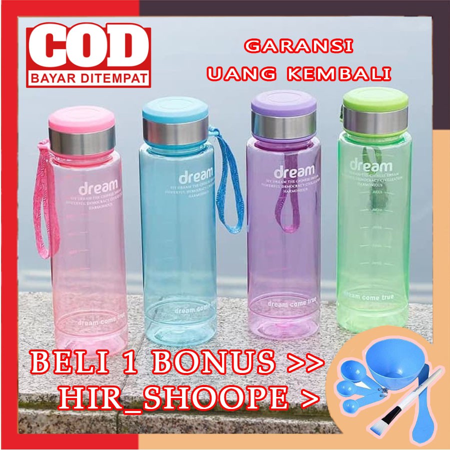 Botol plastik murah | Botol Minum DREAM 1000 ML | Botol minum anak | botol 100 ml plastik | BOTOLHOT