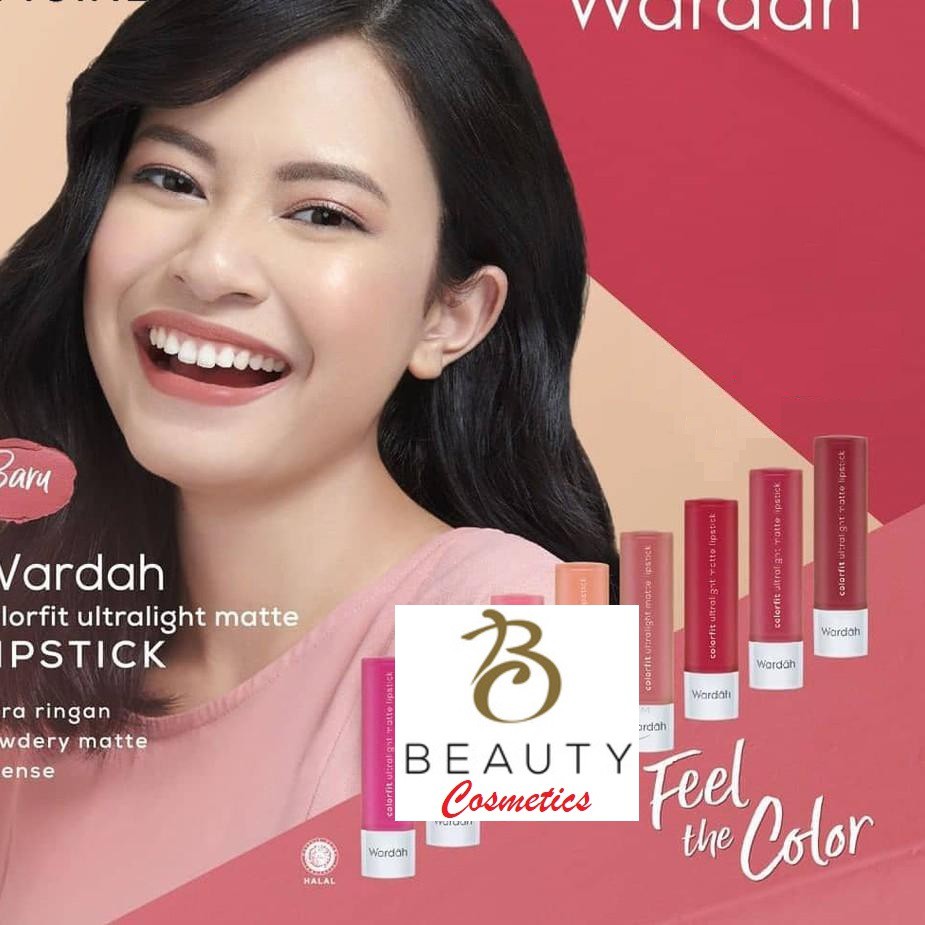 Wardah Colorfit Ultralight Matte Lipstick 3 6g Lipstik Mate Wardah Original Asli Bpom Shopee Indonesia