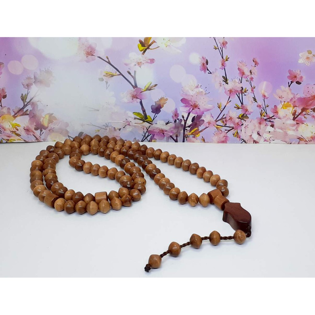 tasbih kalung kayu stigi laut terbaru
