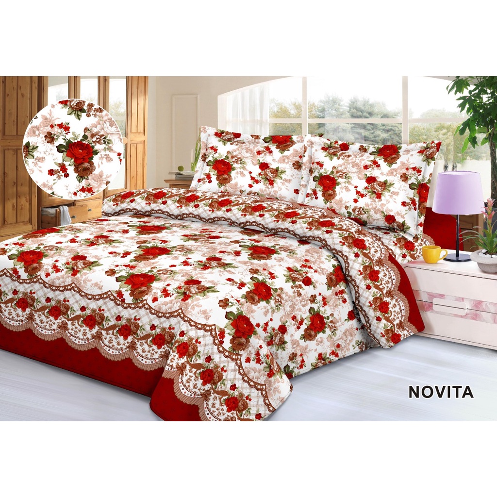 (GARANSI TERMURAH)SPREI HOMEMADE 180X200 dan 160X200 MOTIF AESTHETIC