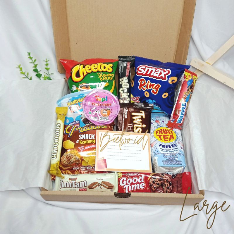 

HAMPERSWISUDA / HAMPERS WISUDA/ HAMPERS ULANG TAHUN / SNACK BOX / GIFT BOX /KADO ULANG TAHUN (LARGE)