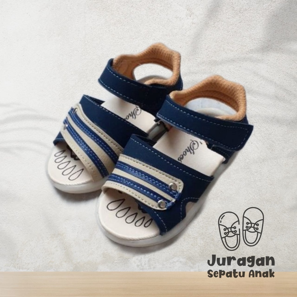 Sandal anak laki-laki casual 1 s/d 3 tahun balita termurah size 22-25 Sandal anak balita/sandal anak laki laki/sandal anak lucu