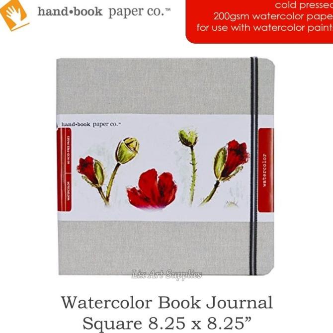 

Speedball Watercolor Journal - Square 8.25 x 8.25 inch ---READY---