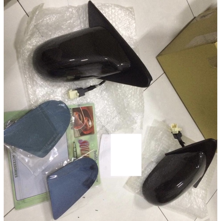 Honda Ferio spion Spoon real carbon electric mirror adjustable