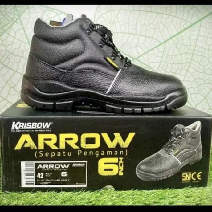 SEPATU SAFETY KRISBOW ARROW 6inch SAFETY BOOTS