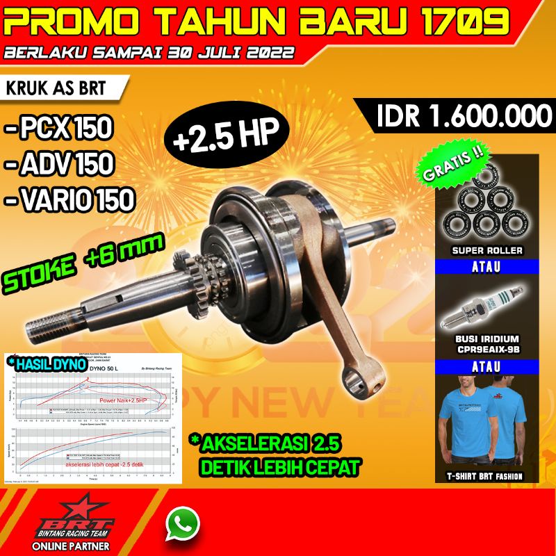 KRUK AS BRT ( VARIO ,ADV, PCX )