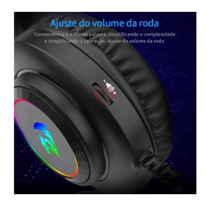 Headset gaming redragon wired audio 3.5mm usb power stereo with microphone for pc cpu laptop hylas h260 rgb h260rgb h-260 - headphone