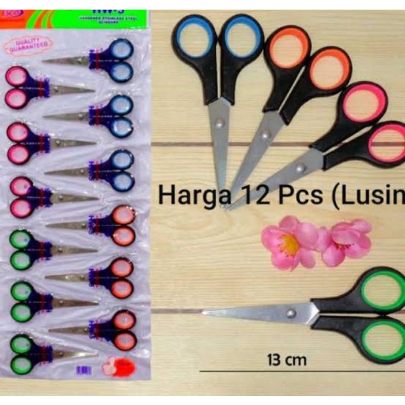

RB Promo Gunting Renceng Kertas Tebal-Gunting Ukuran Kecil 12pcs [Grosir]