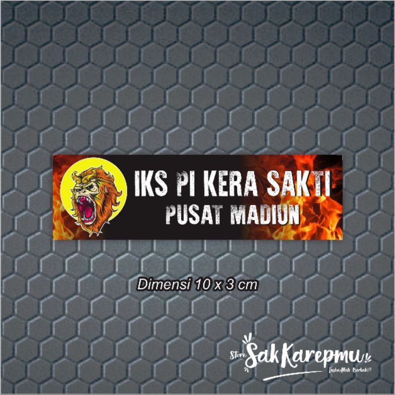 

Stiker Vynil IKSPI SV-09