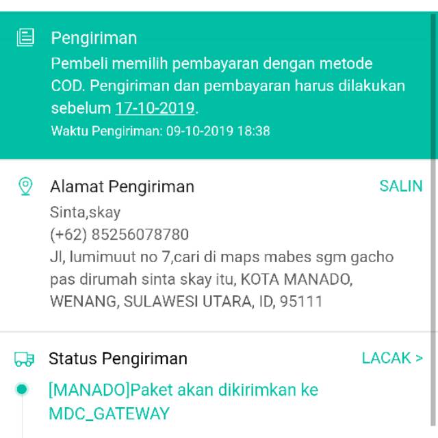BLACKLIST CUSTOMER NAKAL