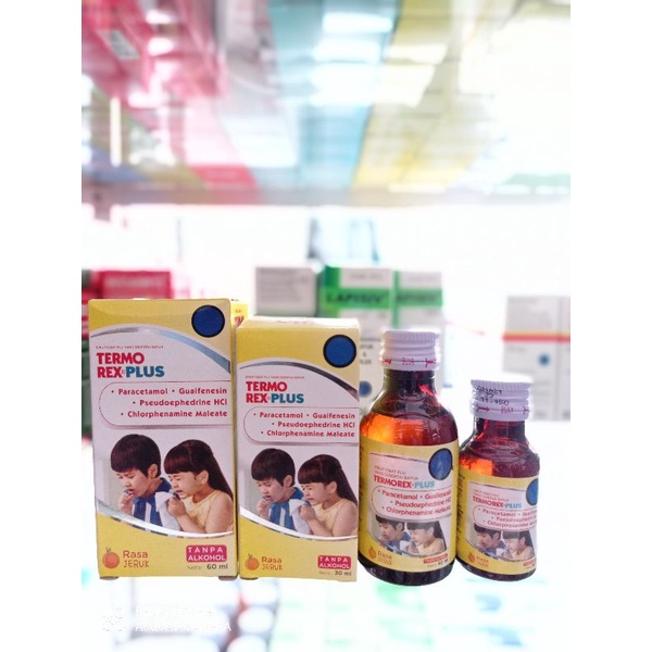 

TERMOREX PLUS SYR 60 ML dan 30 ML/MENURUNKAN DEMAM/BATUK/FLU/SAKIT KEPALA/NYERI