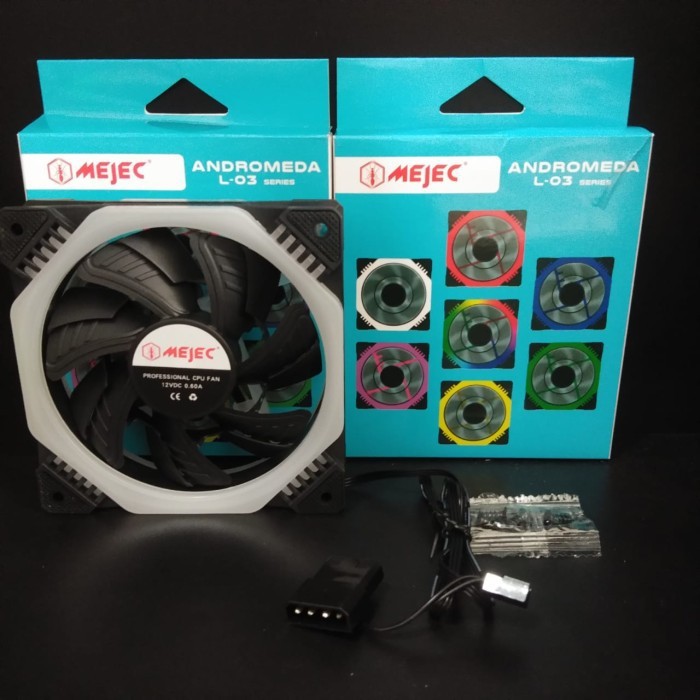 Fan Casing Andromeda L-03 Static RGB - Fan Casing 12CM Mejec Double RING