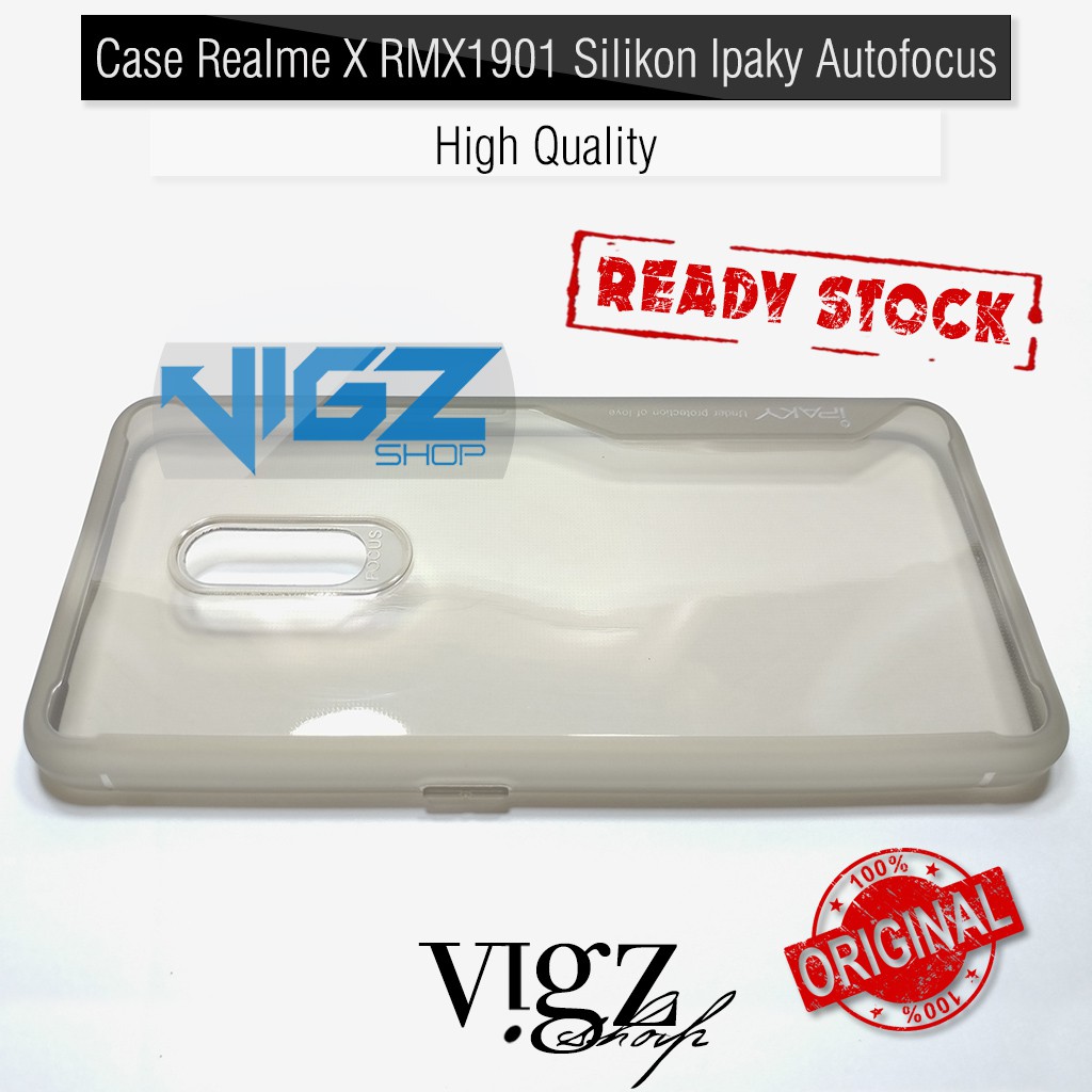 Case Silikon Case Realme X Ipaky Auto Focus Original 100%