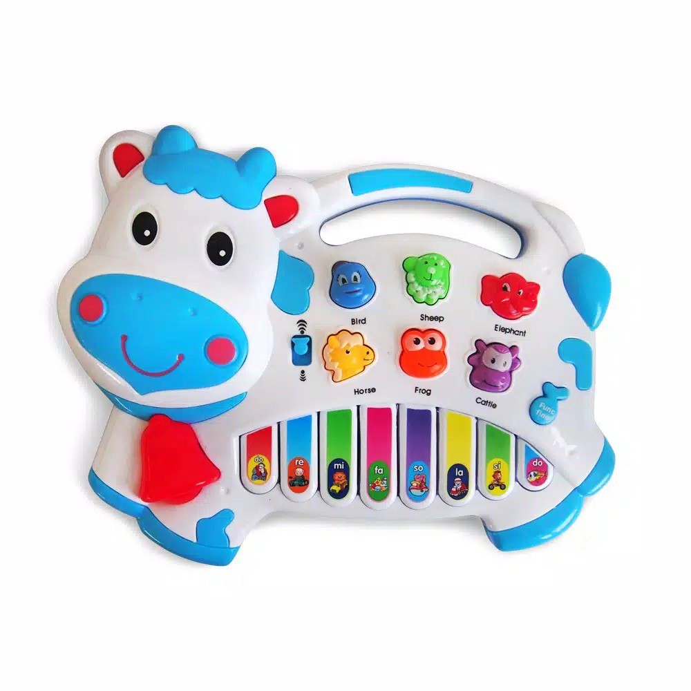 EARLY LEARN PIANO , MAINAN BAYI , Piano Sapi -  A017