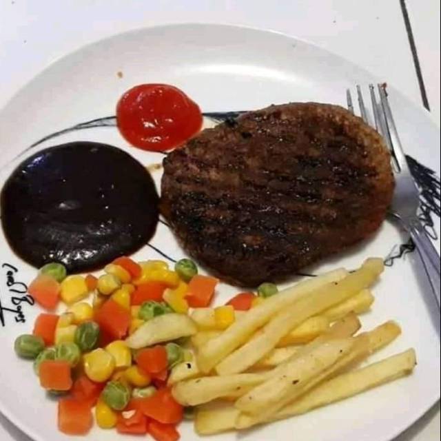 

Steak homemade halal 100%