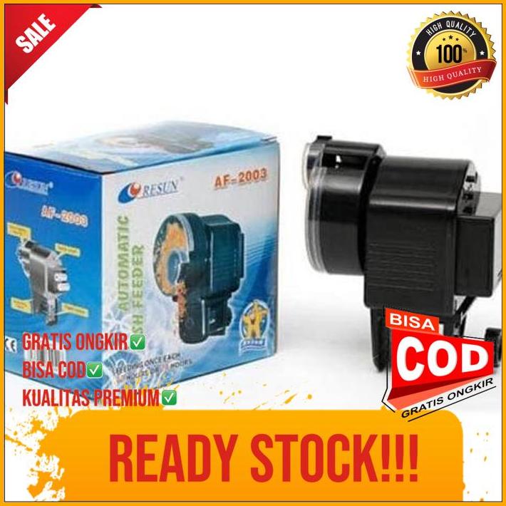 Alat Pemberi Pakan Ikan Otomatis (Autofeeder) Resun Af 2003