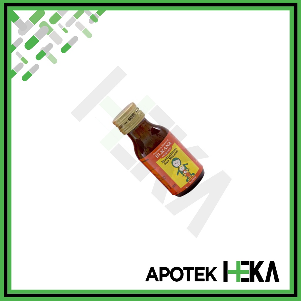 Elkana Sirup 60 ml - Multivitamin Pertumbuhan Anak (SEMARANG)