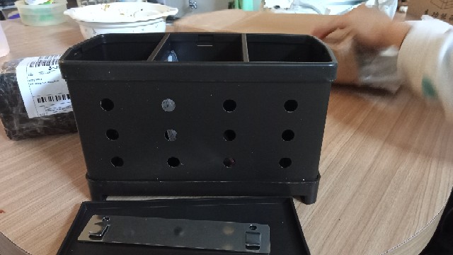 Greenland Tempat Penyimpanan Sendok Gantung Stainless Steel Keranjang Sendok Garpu Rak Dapur Hrm118