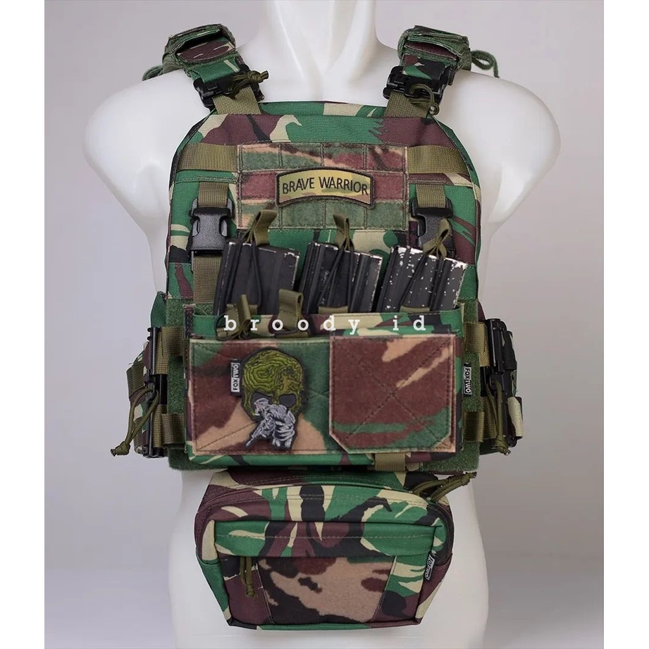 Bodyvest FOX TWO CAMO Flat Carrier Original / Mode Quick Release