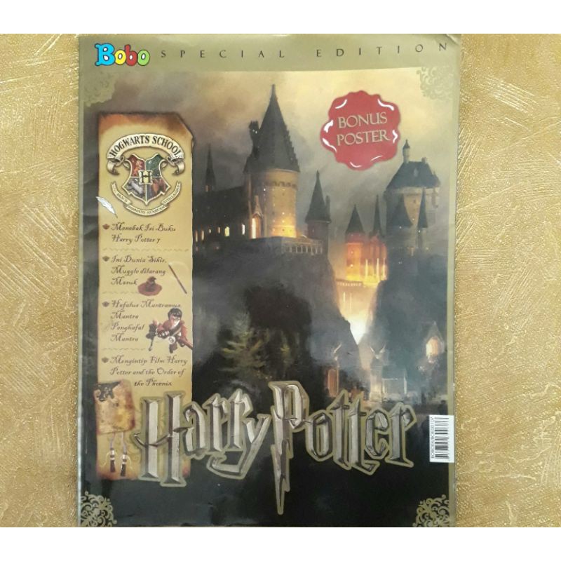 Majalah BOBO Special Edition Harry Potter No 1 2007