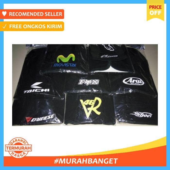 Kupluk Helm Motif Agv,Alpinestar,Nolan,Arai,Dainese Dll / Topi Helm