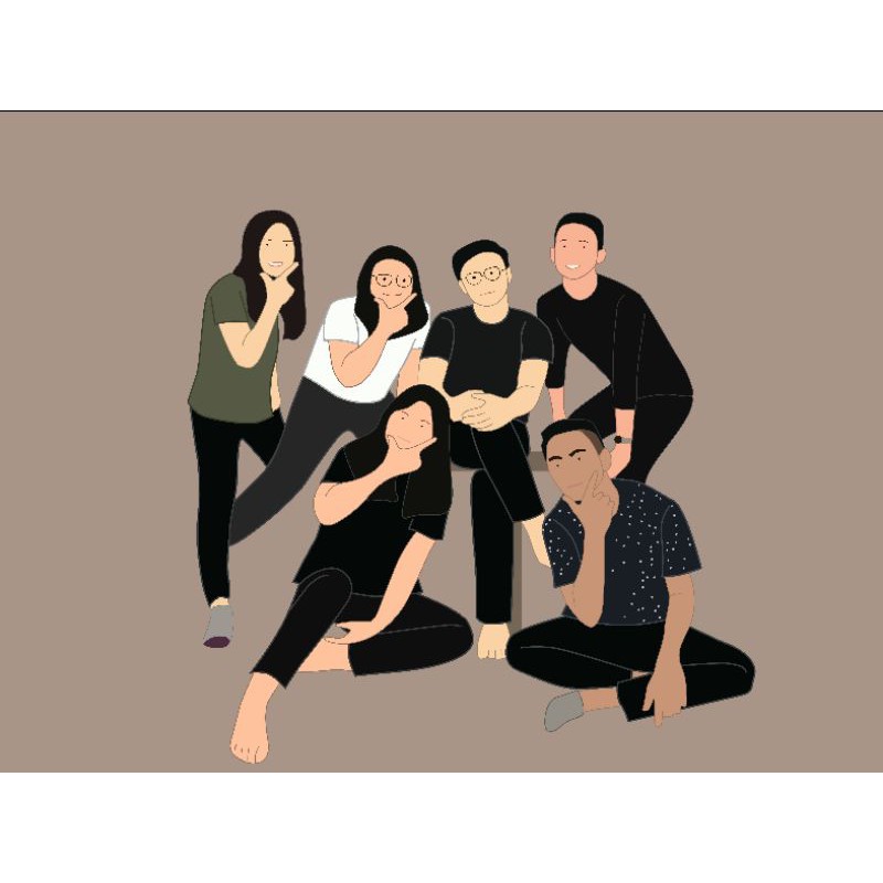 ILLUSTRATION COMISSION / KOMISI ILUSTRASI / ILUSTRASI DIGITAL / ILUSTRASI WAJAH