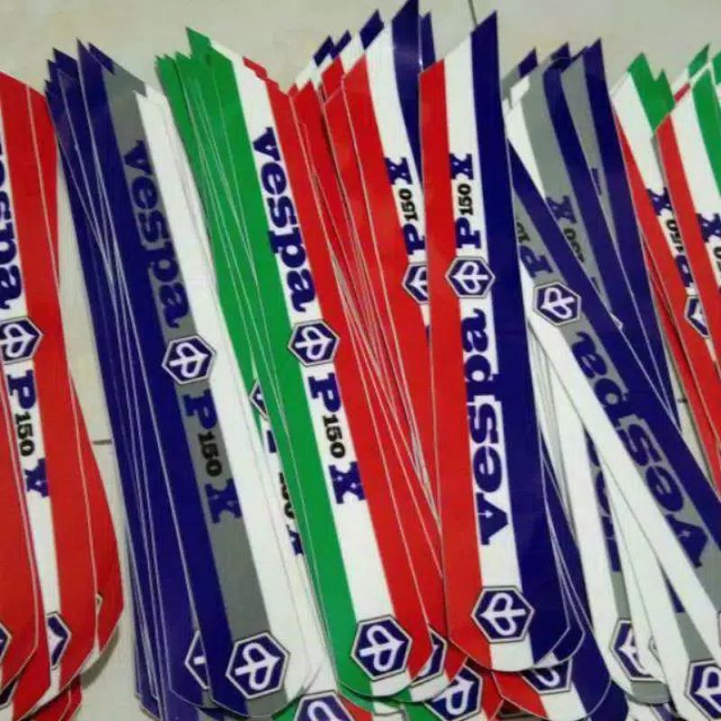Stiker Vespa PX