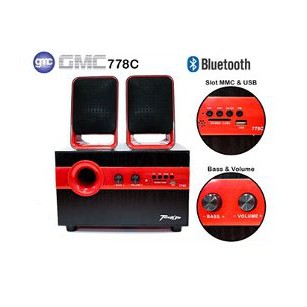 Speaker Aktif GMC TECKYO 778C Extra Super sound Bluetooth