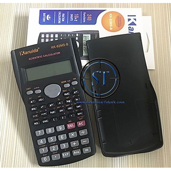 Student Calculator Science Kalkulator Multifunction LCD KK-82MS-B