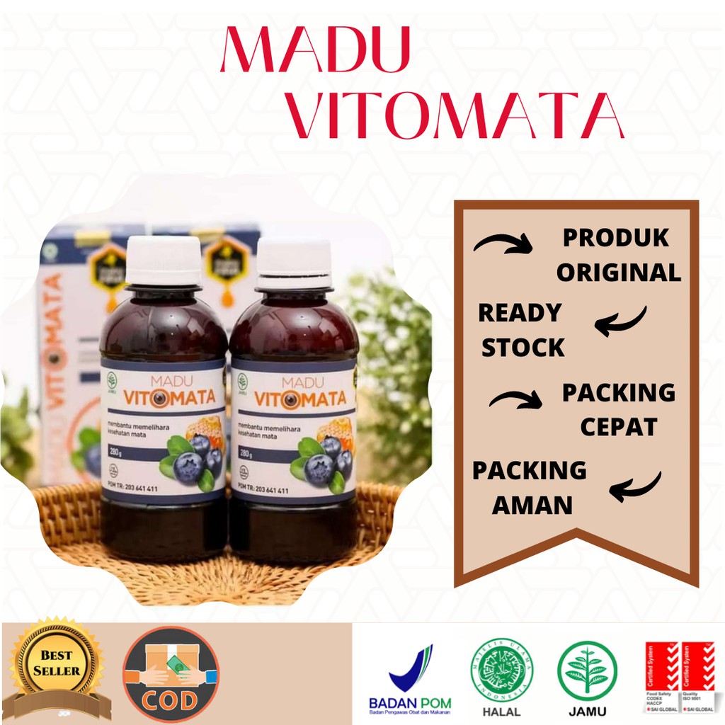 madu vitomata obat Mata Minus Ampuh Madu Vitomata Asli Ori Vitomata Madu Kesehatan Mata Katarak