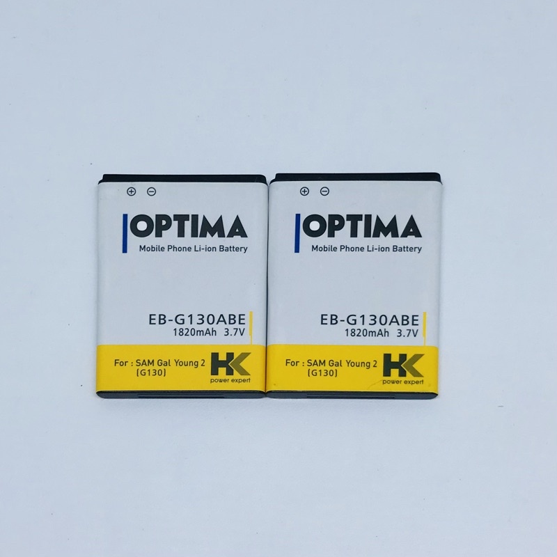 BATRE BATERAI SAMSUNG G130 YOUNG 2 NEW HK OPTIMA DOUBLE POWER HK OPTIMA