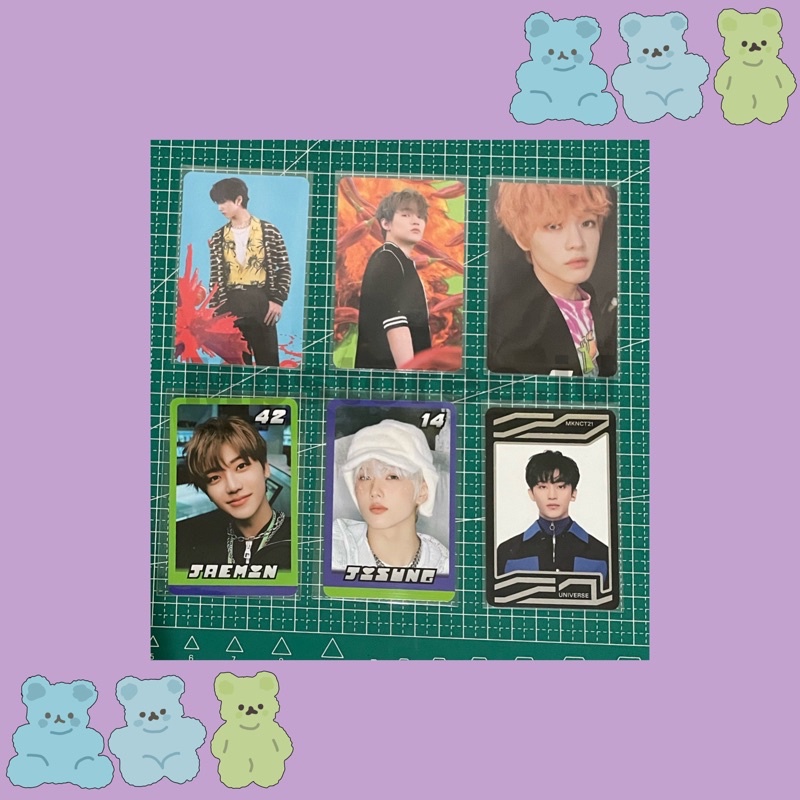 Photocard Jisung ar clip, Chenle ar clip, Chenle agent, Jaemin Game, Jisung Concept, Uc Mark