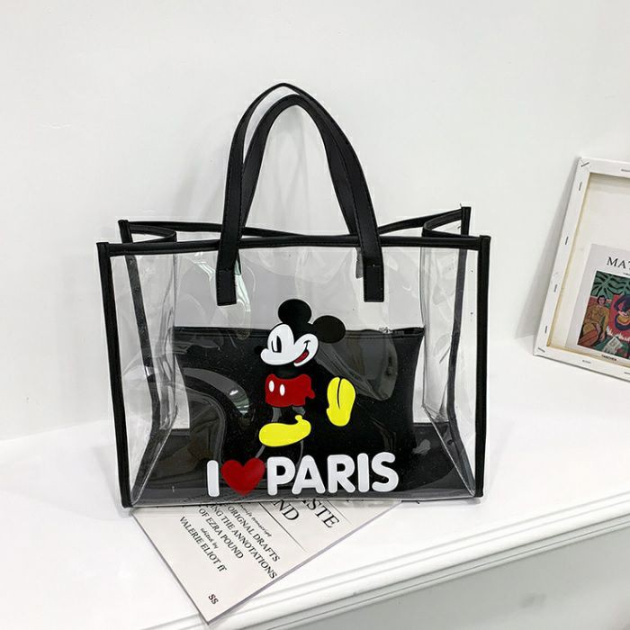 Mickey Transparant Shopper Bag - VnyShop10