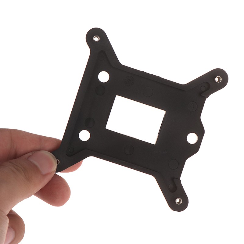 (Ele) Lga 1150 1155 1156 Bracket Backplate Pendingin Cpu Bahan Plastik Warna Putih