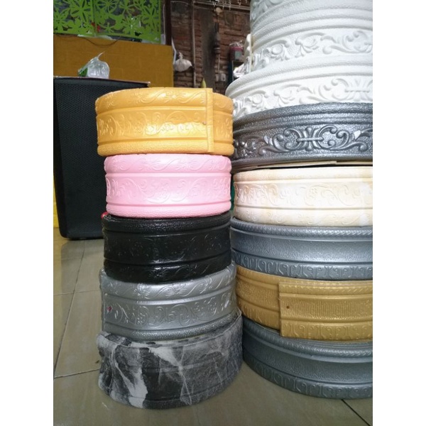 WALLPAPER 3D FOAM LIST BORDER Lebar 5cm, 8cm,10cm