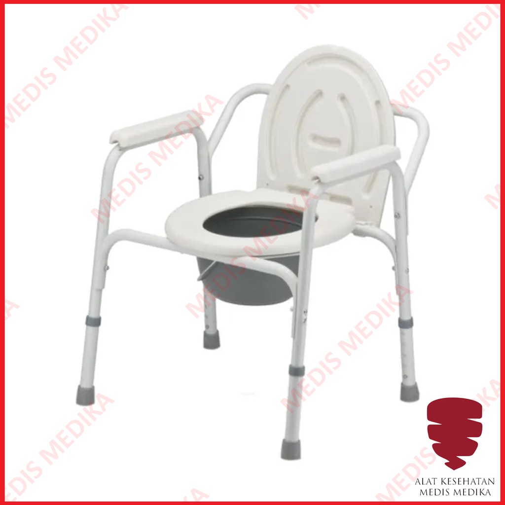 Kursi Duduk BAB FS810 Commode Chair Tanpa Roda Buang Air Bongkar Pasang FS 810