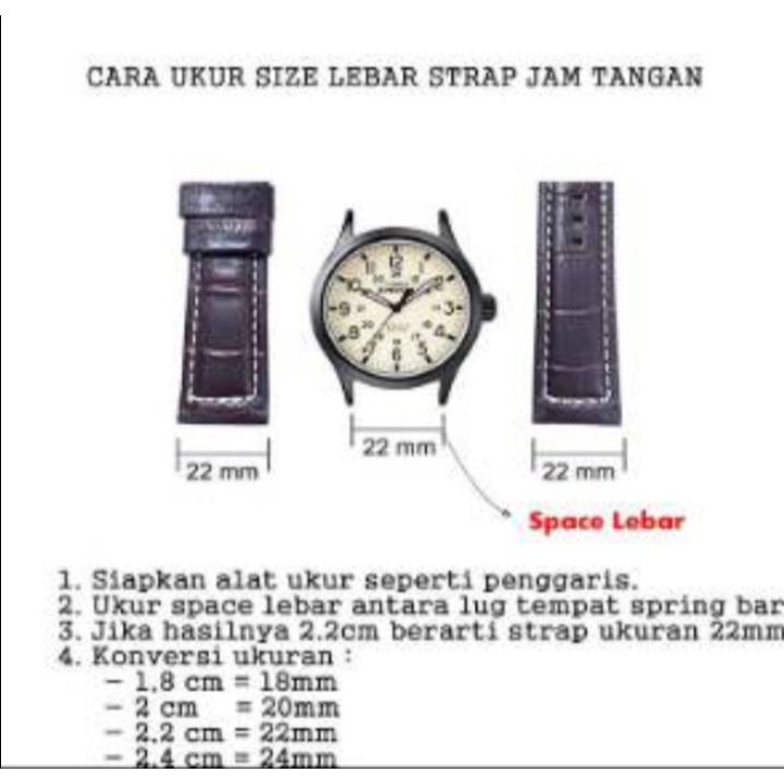 TALI JAM KULIT ALEXANDRE CHRISTIE PREMIUM, STRAP JAM TANGAN AC PREMIUM