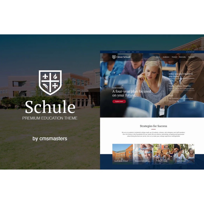 Wordpress 5 Ready Template Sekolah / Kampus / Pendidikan / Edukasi