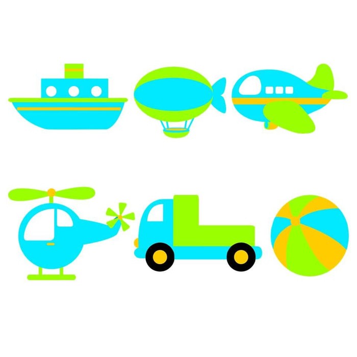 Kertas Cliparts - Kids Toy (12pcs)