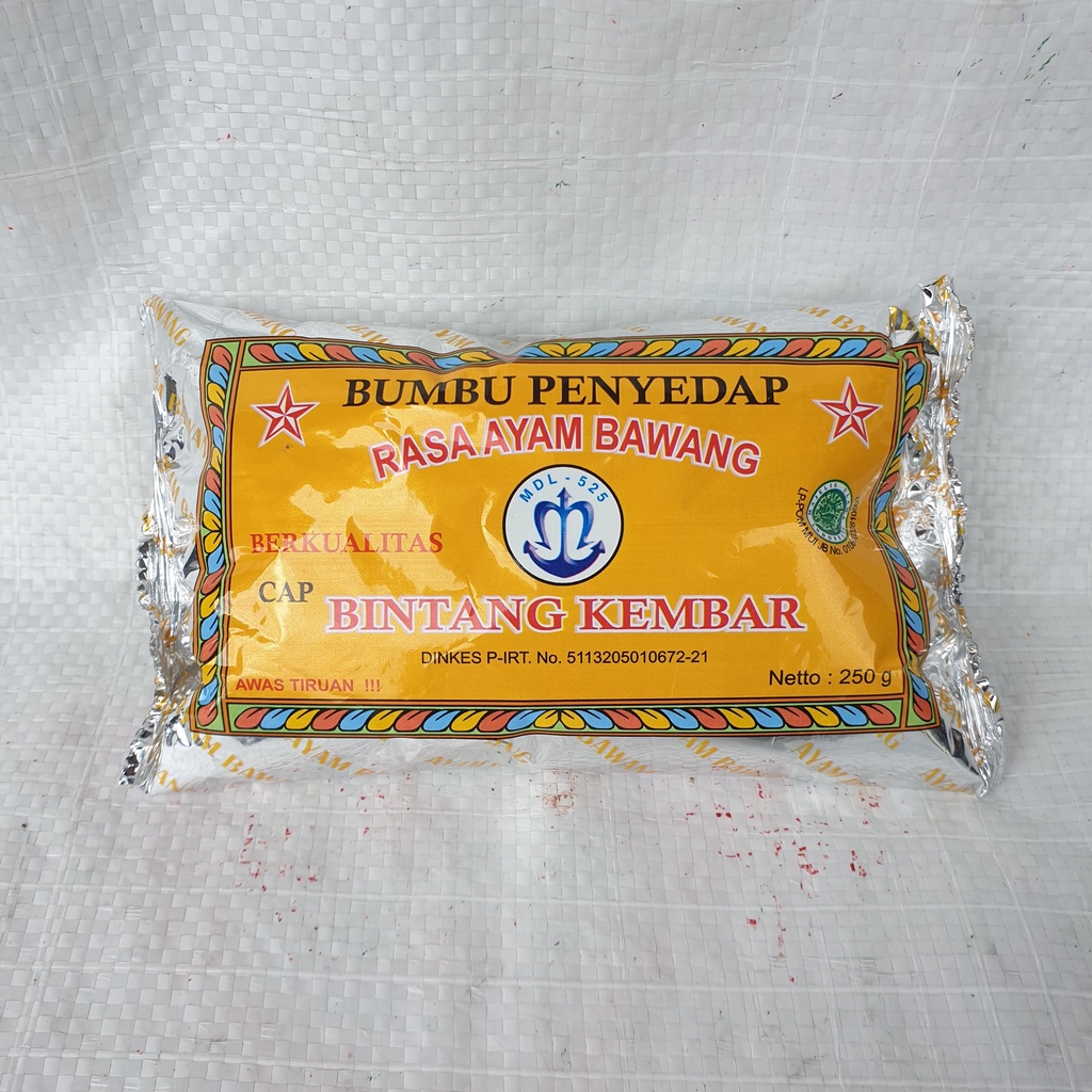 [Pack 250gr] Bumbu Penyedap Cap Bintang Kembar mandal mdl 525 kemasan 250gr - mdl 250