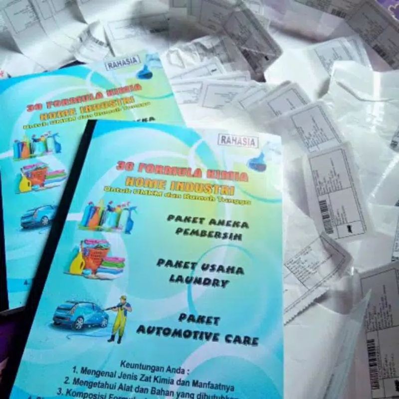 Buku Formula Kimia 30 Resep Home Industri Kimia